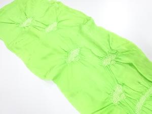 正絹　絞り　帯揚げ